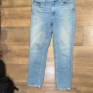 PAIGE Light Wash Denim Jeans